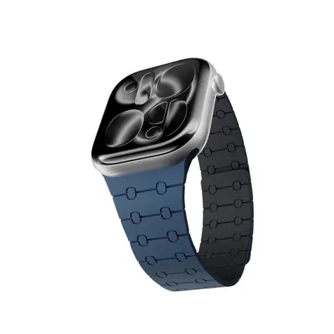 Epico Magnetický řemínek pro Apple Watch SE (40mm)/Series 1-11 (38/40/41/42mm modrá