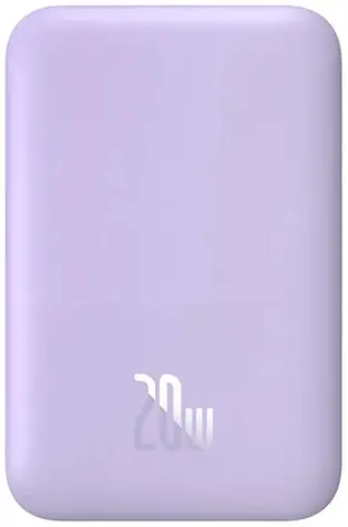 Baseus Magnetic Mini Air 6000mAh 20W fialová / Powerbanka / 1x USB-C / Magsafe