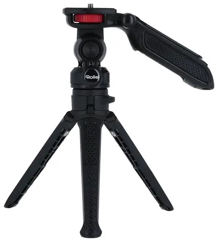 Rollei Creator Grip Mini tripod černá / Stativ / Zátěž 3kg / Vytažený 19.8 cm