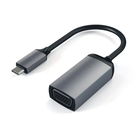 Satechi USB-C to VGA šedá / adaptér 