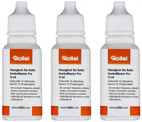 Rollei 60317 náhradní sada 3ks náplní pro SmokeMaster Pro