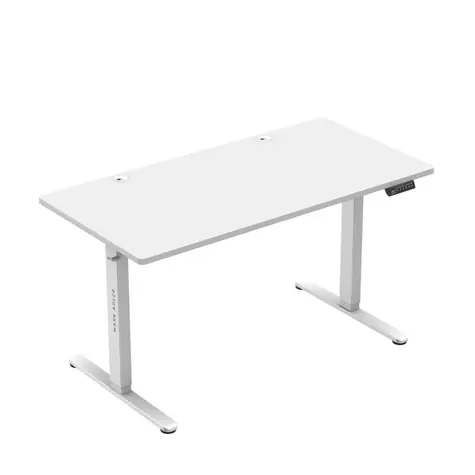 Mark Adler Leader 7.4 bílá / Kancelářský elektrický stůl / 140 x 70 x 72-118 cm 