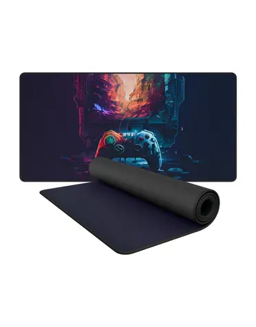 Huzaro Mouse Pad 4.0 černá / Herní podložka pod myš / 800 x 400 x 4 mm