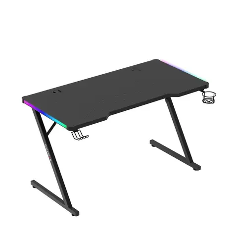 Huzaro Hero 2.5 RGB černá / Herní stůl / 120 x 60 x 75 cm