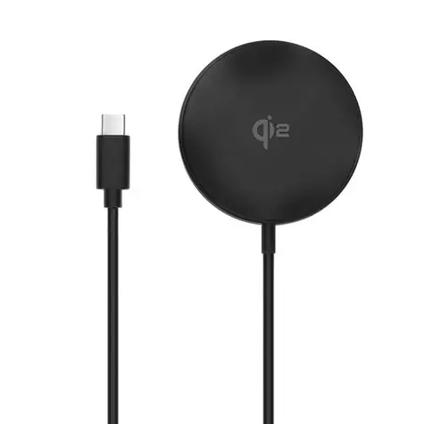 Solight SSWC03 Bezdrátová 15W nabíječka černá / Qi2