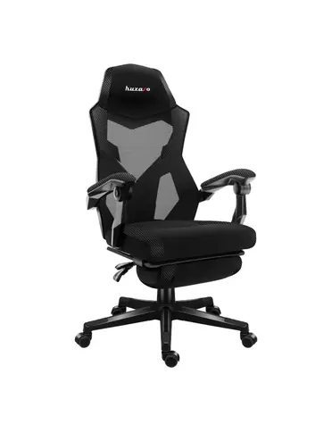 Huzaro Combat 3.1 černá / Herní židle / nastavitelná / nosnost až 150 kg / látka & síťovina