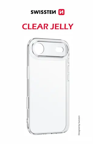 SWISSTEN CLEAR JELLY Pouzdro pro Apple iPhone Air transparentní