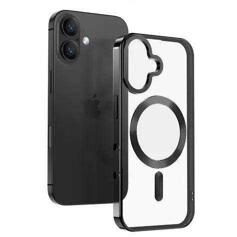 SWISSTEN SWISSTEN CLEAR JELLY MagStick METALLIC Pouzdro pro Apple iPhone 17 Pro černá