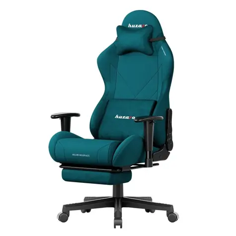 Huzaro Force 5.7 zelená / Herní židle / nastavitelná / nosnost až 136 kg / látka