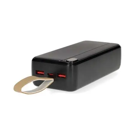 Nedis PBKPD20W325BK černá / Powerbanka / 30000 mAh / PD3.0 20W / 2x USB-A + 1x USB-C