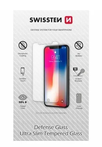 SWISSTEN Ochranné temperované sklo 2.5D pro Honor 400 Lite