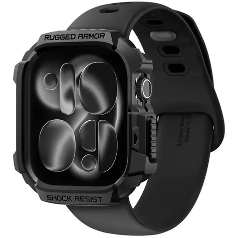 Spigen Rugged Armor 2 Ochranné pouzdro pro Apple Watch 2025 42mm matte black