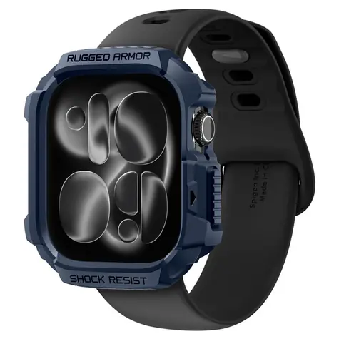 Spigen Rugged Armor 2 Ochranné pouzdro pro Apple Watch 2025 42mm modrá