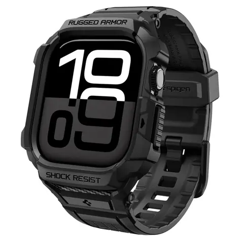 Spigen Rugged Armor Pro 2 Ochranné pouzdro pro Apple Watch 2025 42mm černá