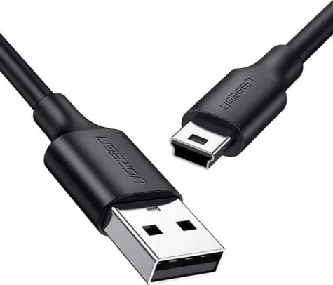 Ugreen US132 USB kabel - mini USB černá / 480 Mbps / 2m 