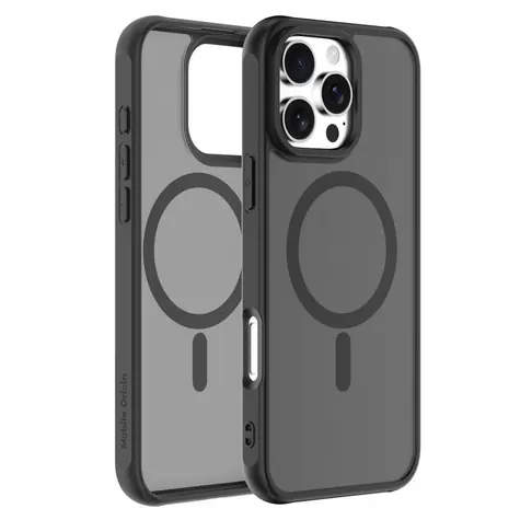 Mobile Origin Hybrid MagSafe zadní kryt pro Apple iPhone 16 Pro Max černá