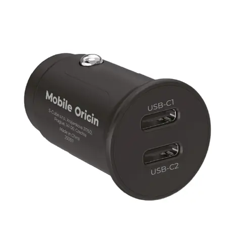 Mobile Origin CA20 30W / Autonabíječka / 2x USB-C