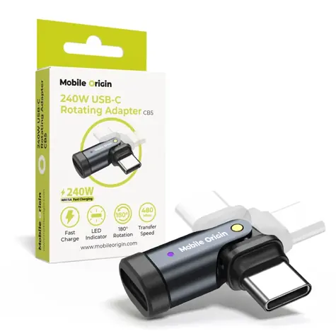 Mobile Origin CB5 Rotační adaptér 240W USB-C