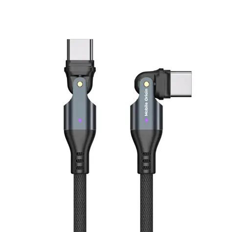 Mobile Origin CB3 240W Rotační kabel USB-C na USB-C 1m