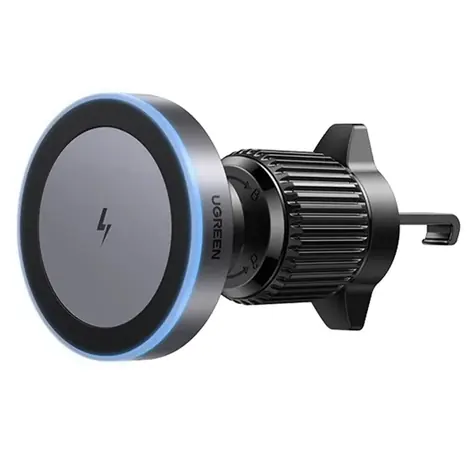 Ugreen W525 Magnetic Car Holder with Inductive Charger / bezdrátová nabíječka a držák do auta / 15W