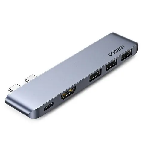 Ugreen HUB 5in1 MacBook station/replicator / HDMI 4K 30 Hz / 3x USB 3.0 pro MacBook Pro / Air