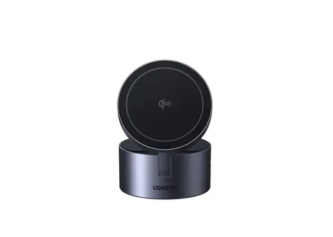 UGREEN 65148 Bezdrátová nabíječka 3v1 šedá / Magflow Qi2.2
