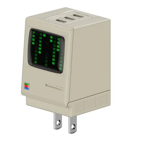 SHARGE Retro 67 Charger a cestovní adaptér