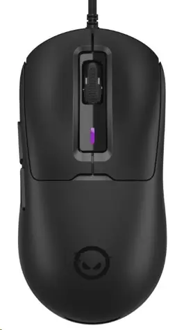 Lorgar MSA10 černá / Drátová herní myš / USB-A / 12000 DPI 