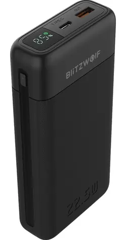 BlitzWolf BW-P22 20000mAh 22.5W / Powerbanka / 1x USB-C / 1x USB-A