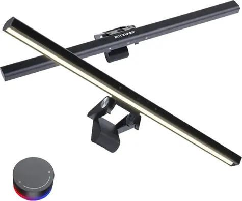 BlitzWolf BW-CML6 černá / Monitorová lampa / 6W / LED + RGB / 2800-6500K