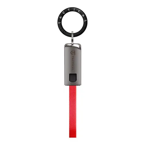 Tactical OODA Loop Cable USB-C/USB-C Red