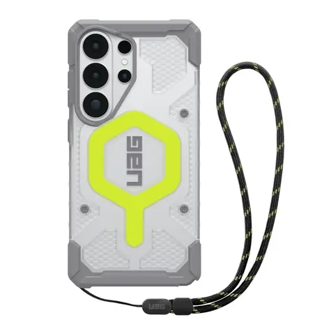 UAG Pathfinder Clear Zadní kryt pro Samsung Galaxy S26 Ultra Active Neon Lanyard
