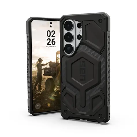UAG Monarch Pro Zadní kryt pro Samsung Galaxy S26 Ultra Carbon Fiber