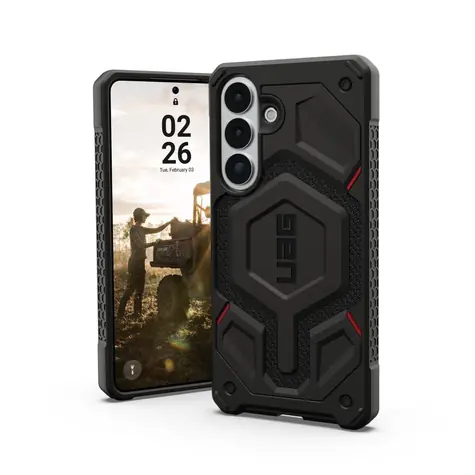 UAG Monarch Pro Zadní kryt pro Samsung Galaxy S26 Plus Kevlar Black