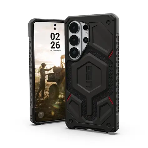 UAG Monarch Pro Zadní kryt pro Samsung Galaxy S26 Ultra Kevlar Black