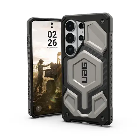 UAG Monarch Pro Zadní kryt pro Samsung Galaxy S26 Ultra Titanium