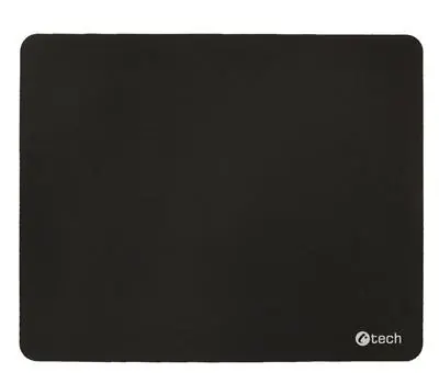 C-TECH MP-03BK Podložka pod myš černá / textilní / 220x180mm 
