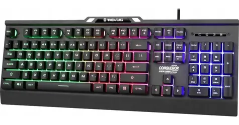 YENKEE YKB WT200US CONQUEROR černá / herní klávesnice / membránová / US Layout