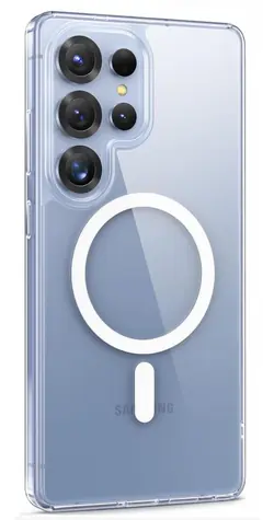 SWISSTEN Pouzdro Clear Jelly MagStick Metallic pro Samsung Galaxy S26 ULTRA 5G transparentní