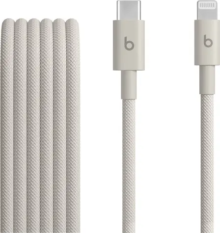 Beats kabel USB-C (M) - Lightning (M) 1.5m šedá / opletený