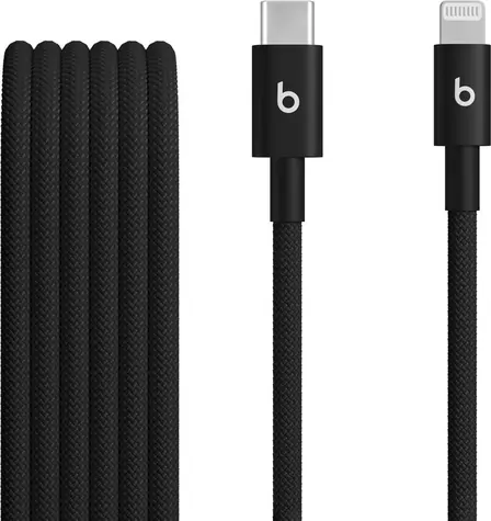 Beats kabel USB-C (M) - Lightning (M) 1.5m černá / opletený