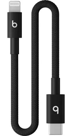 Beats kabel USB-C (M) - Lightning (M) 20 cm černá / opletený