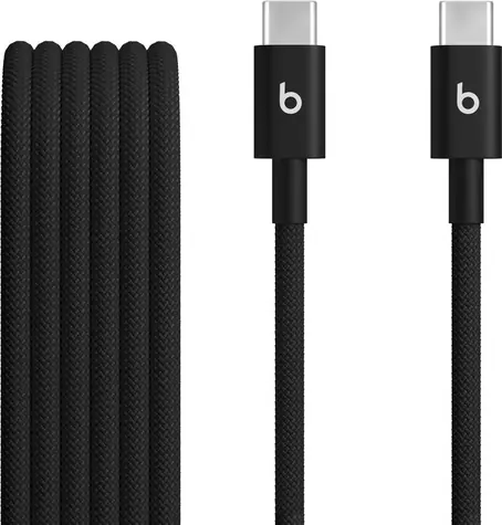 Beats kabel USB-C (M) - USB-C (M) 1.5 m černá / opletený / 60W
