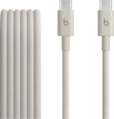 Beats kabel USB-C (M) - USB-C (M) 1.5 m šedá / opletený / 60W