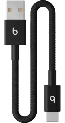 Beats kabel USB-A (M) - USB-C (M) 20 cm černá / opletený
