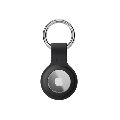 Epico silikonové pouzdro s plnou zadní stranou pro Apple AirTag černá