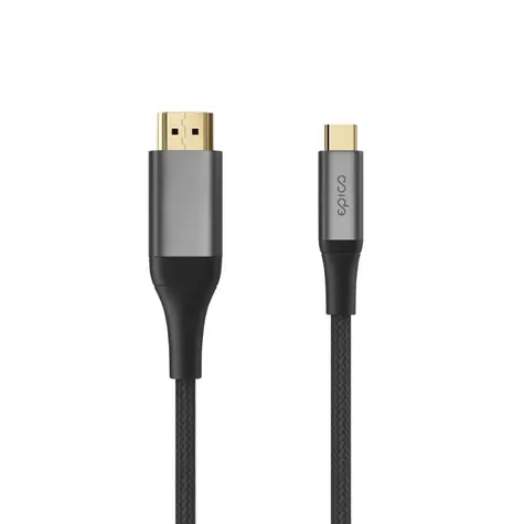 Epico UltraLink HDMI na USB-C kabel EC65 / 8K/60Hz / 2m / opletený kabel a hliníkové konektory / šedá 