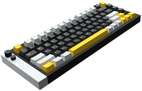Lamzu Jet75 Gaming Tastatur černá / herní mechanická klávesnice / 75% / US layout / Gateron Jade switch / RGB / USB-C