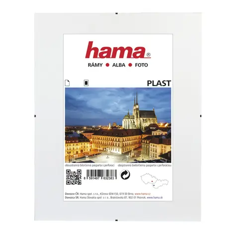 Hama Clip-Fix plastové sklo 70x100 cm