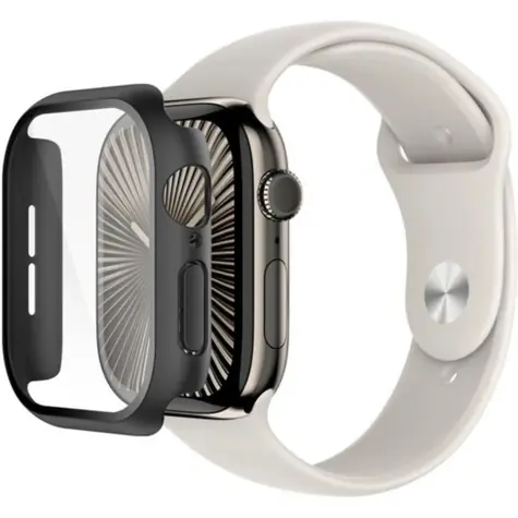 Belkin ScreenForce 2v1 ochranné pouzdro pro Apple Watch Series 10 (46 mm) černá